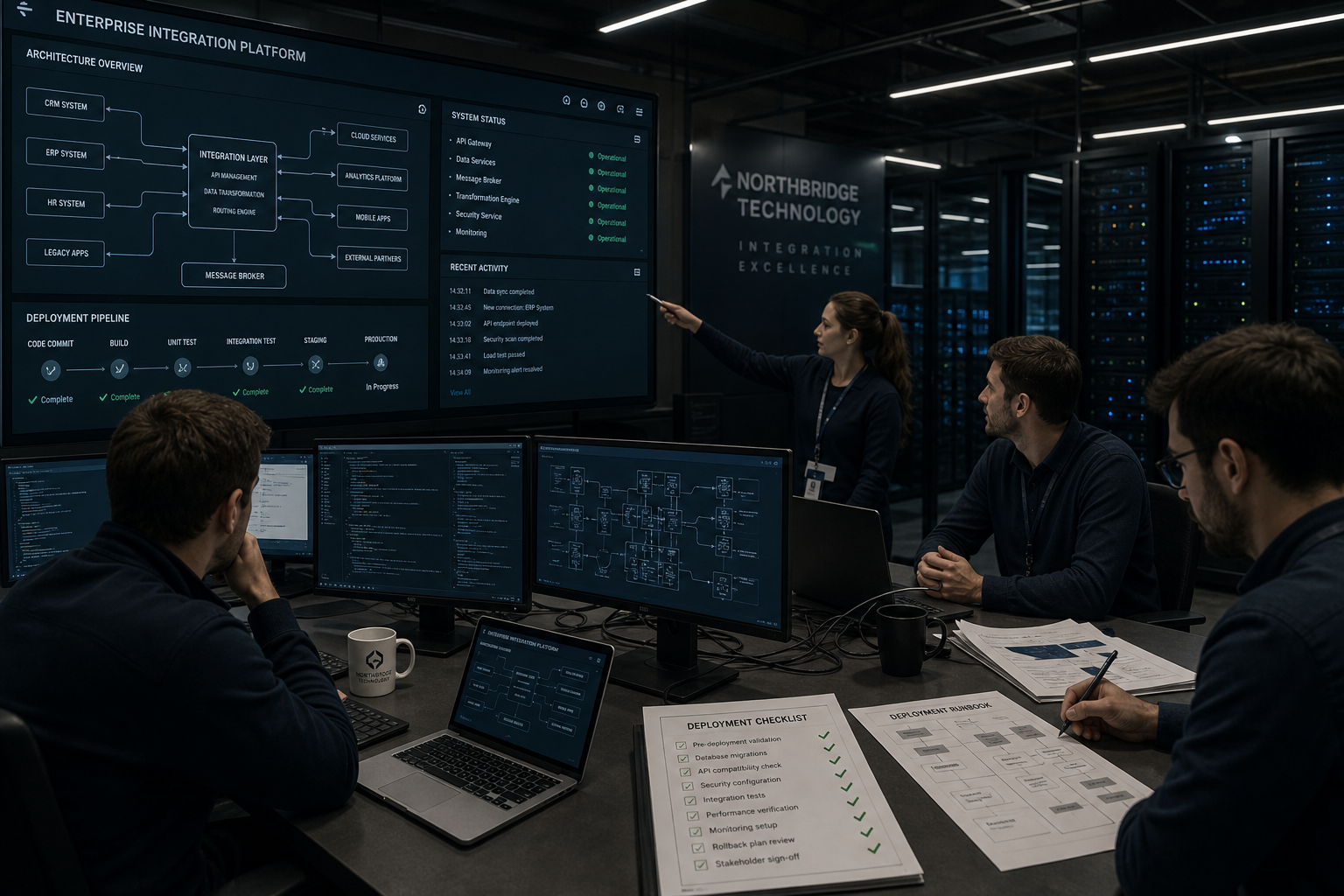 Financial services core banking platform migration project
